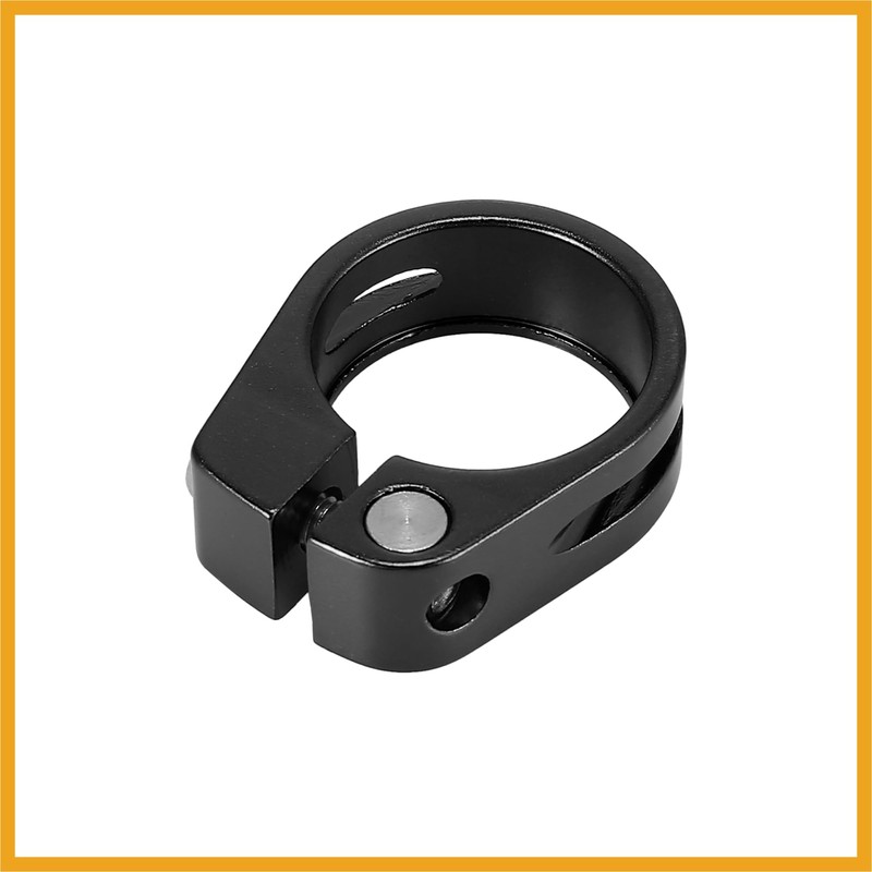Partuto 28.6mm Aluminium Alloy Bicycle Seat Post Clamp Seat Post