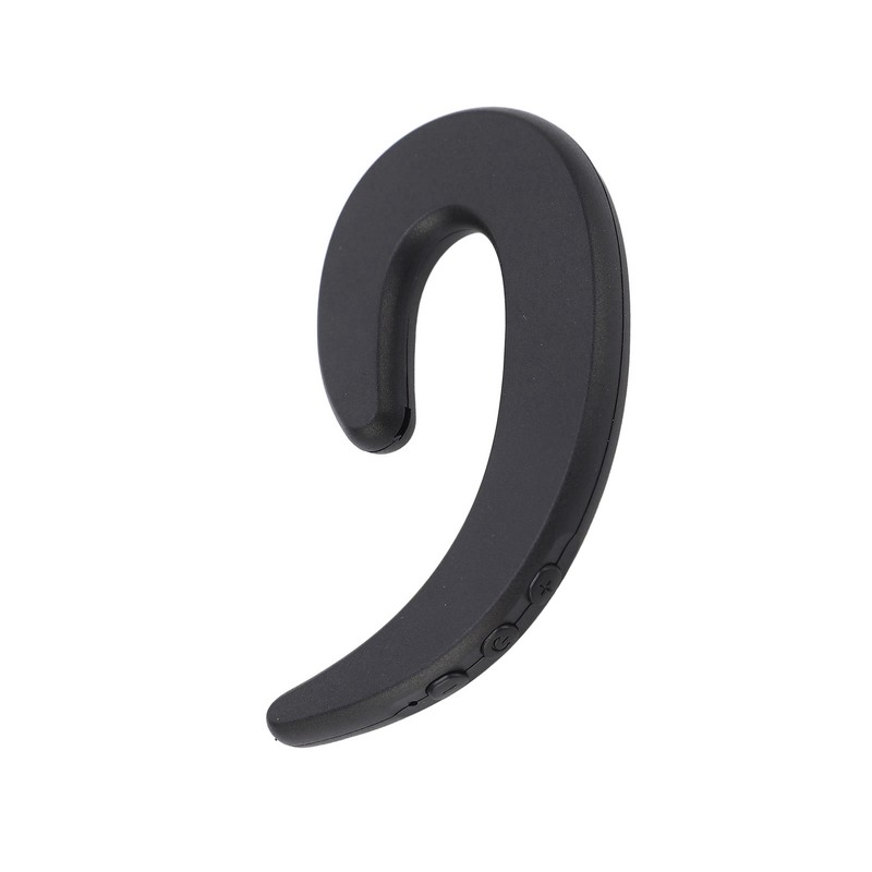 Wireless Bluetooth Headset Earphone Stereo EarHook With Micphone (Black)
