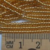 Seed Beads 10/0 Czech Silver Lined Gold (one Hank Pack)