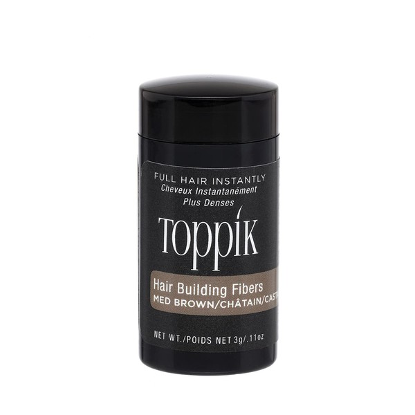 TOPPIK Hair Building Fibers medium brown 3 g