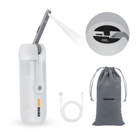 Portable Electric Bidet for Travel with 180° Adjustable Nozzle, Strong Water Pressure- Handheld Rechargeable USB-C Bidet,350ml IPX6 Waterproof Personal Hygiene Cleaner for Postpartum Women, Camping