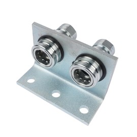 Flynsu TL39-B Hydraulic Quick Release Coupling 1/2'' NPT Double Break Away Bracket, 1/2" Ag Push/Pull Hydraulic Couplers