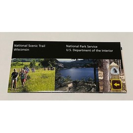 Ice Age Trail National Scenic Trail Park NEWEST Unigrid Brochure Map Wisconsin