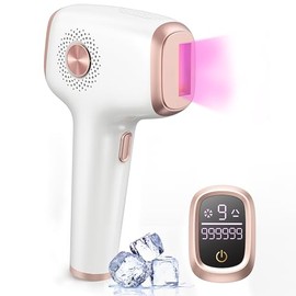 INNZA - Depiladora IPL con función de enfriamiento por hielo para mujeres, resultados duraderos, 999,999 destellos, dispositivo de depilación sin dolo