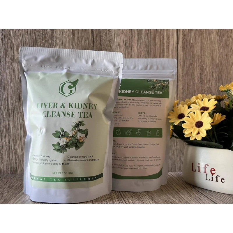 Té Herbal Limpieza Hígado Y Riñón - 28 Bolsitas