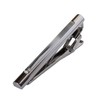 [TAVARAT] Glass Tie Clip Tie Clips for Men half clear