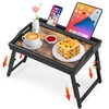 Bed Tray Table Breakfast Trays Serving Tray Bamboo Bed Laptap