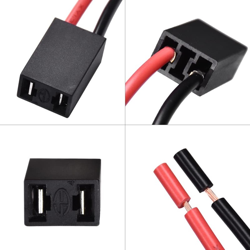 YUNPICAR H7 Female Wire Connector Pigtail for LED Headlight Socket