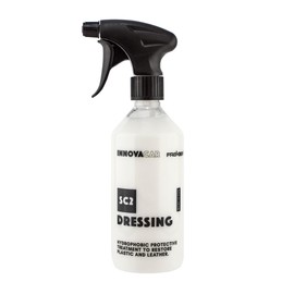 INNOVACAR SC2 DRESSING Made in Italy brings back the luster of faded parts. Inovaka SC2 Dressing 16.9 fl oz (500 ml), 4-in-1 Effective Protective Coating Maintains Beautiful, Easy Installation, Water Based