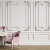 Pangda Corner Wall Molding French Style Wainscoting Panels Flora Moulding