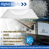 GEATaaT RV Skylight Outer Dome, 18"x 26" Universal Fits Standard
