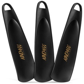 NINEMAX Plastic Shoe Horn 7.5 Inch, Travel Shoehorn Small Short Portable for Men Women Kids Seniors (Pack 3)
