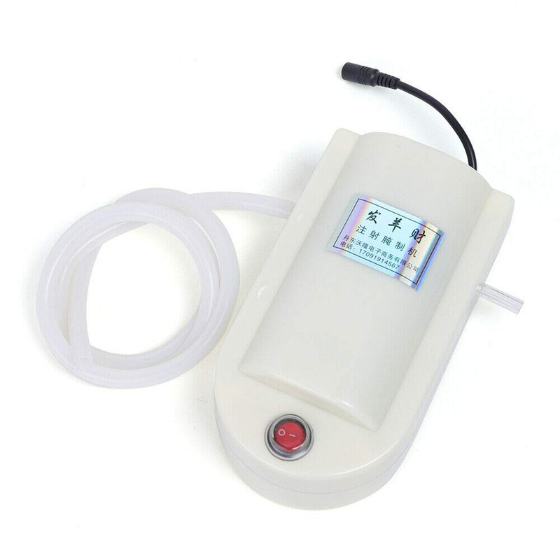 Electric Meat Saline Syringe Injector Automatic Brine Pump Gun for
