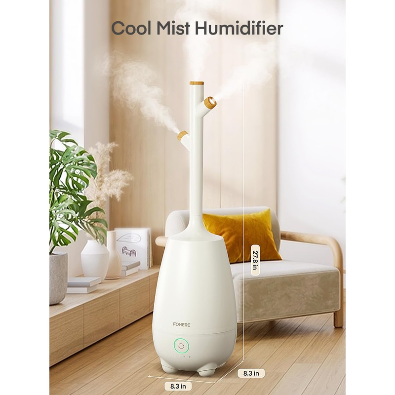 Humidifiers for Bedroom Large Room Home, 5L Quiet Cool Mist