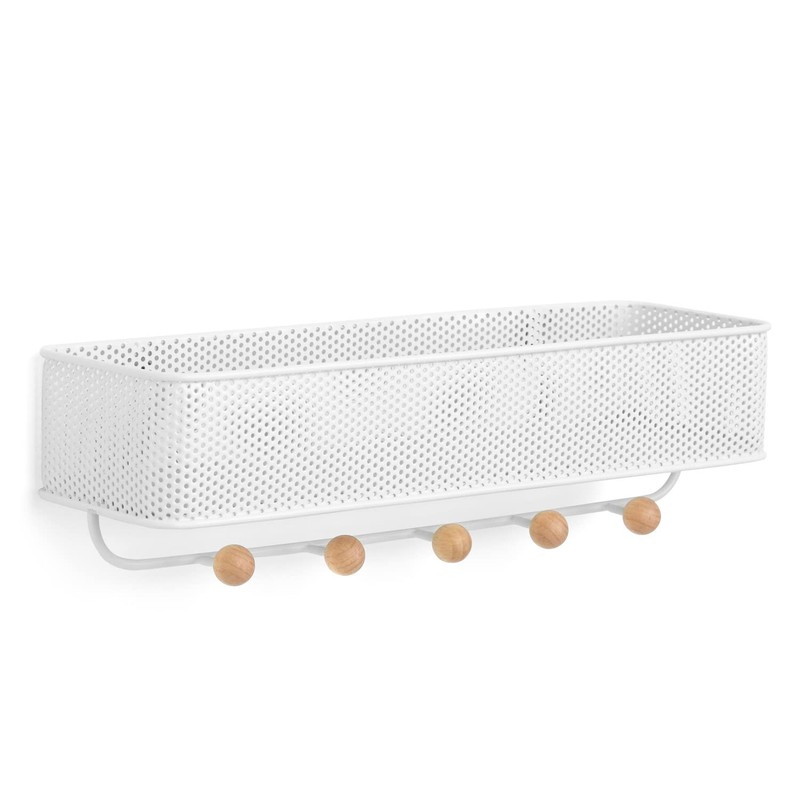umbra 21004245048 W3245048 Wall Hook Storage Organizer Box Mesh Wall