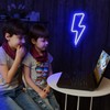 Lumoonosity Lightning Bolt Neon Signs, USB Powered Led Lightning Bolt
