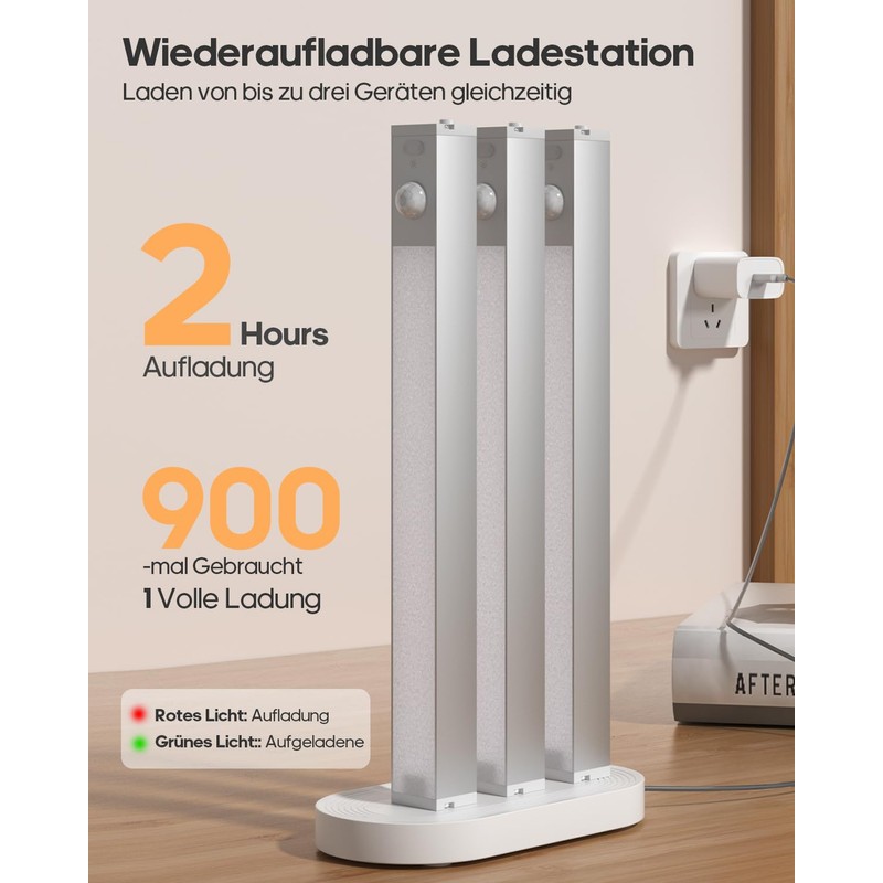 Goodea 18 cm 8000 K Slim Bright Cabinet Lighting Wireless