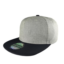 D10 Fashion Trucker Cap Unisex Adjustable Baseball Hat Adult Plain (Grey)