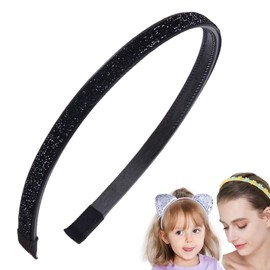 FAIRYGATE Headbands Hair Hoop Satin DIY Non-Slip Headbands Colourful Satin Covered Headband for Women and Girls 3710
