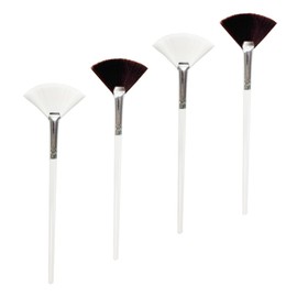 Healeved 4pcs Makeup Brush Professional Facial Mask Applicator for Skin Care Ergonomic Design for Easy Application Compact and Portable for Home Use