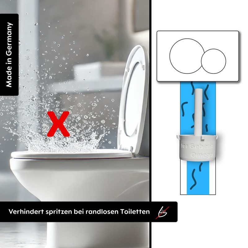 thrid Variable Flush Throttle for Geberit Sigma Storage Insert Throttle