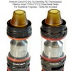 Armerah Cone 810 Drip Tip eCig Mouthpiece Short/Big PEI Thermoplastic