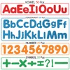 235 Pcs Magnetic Letter Number with Magnet Board, 2 Erasable