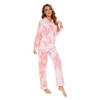 GLOBAL Women Cotton Pajamas Long Sleeve PJs Button Down Sleepwear