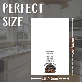 InnoBeta Dachshund Gifts, 2 Pack Dog Kitchen Towel, 16x24 in Microfiber Dish Tea Towel