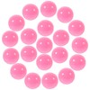 Kichvoe 50pcs Mini Ball Plastic Raffle Balls Empty Bingo Ball