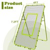 Nandae Adjustable Volleyball Rebounder Net 7x4 FT, Steel Frame &
