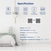 ALORAIR 300 CFM Room to Room Air Transfer Fan Vent