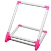 Healifty Square Tool Cross Stand Floor Holder Embroidery Hoop Embroidery
