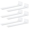 Heavy Duty Shelf Brackets,Floating Shelf Bracket 8 inch 6 Pack