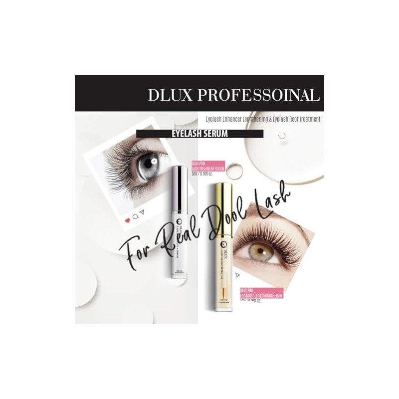 Dlux Lash Treatment & Serum; Suero tratamiento para pestañas