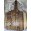 Pampered Chef ACACIA Wooden PIZZA PEEL Paddle- Bevel Edge