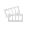 Faith SWP4-WH-01 Screwless Wall Plate Child Safe Outlet Covers, 4.68"