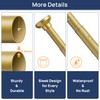 ENJOYBASICS Gold Shower Curtain Rod 30 to 76 Inches, 1