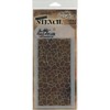 Stampers Anonymous THS-039 Tim Holtz Layered Crackle Stencil, 4.125" X