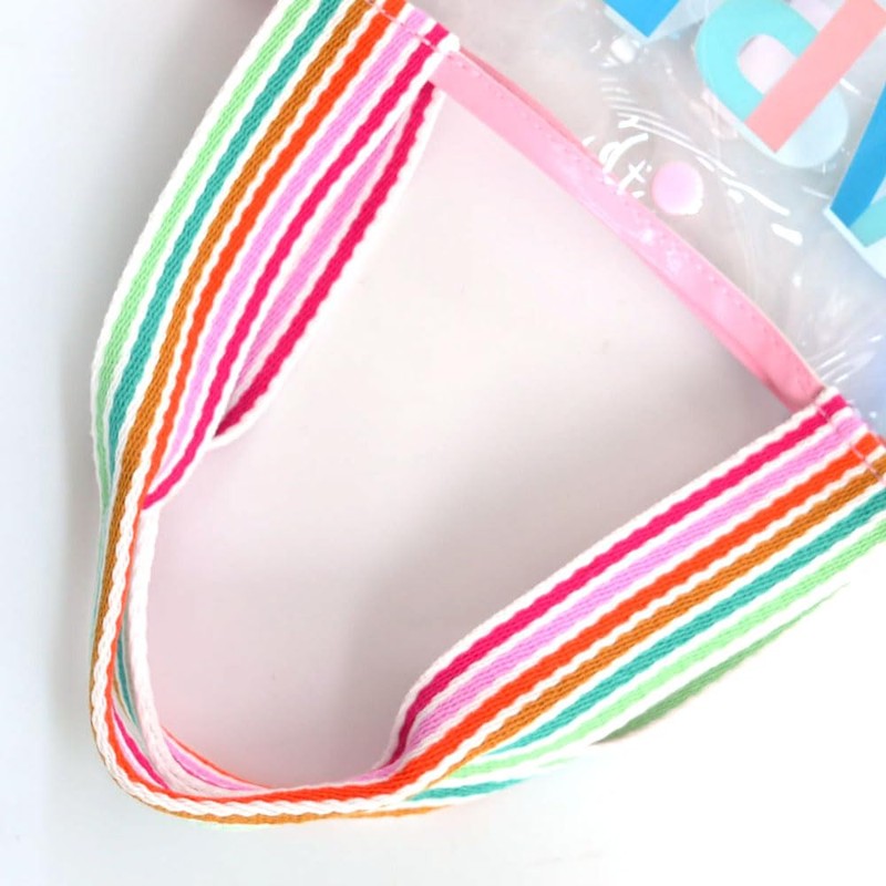 [CLARAH] キッズ プールバッグ オーロラ レインボー 子供 ポス gbg-2506-280 ブルー