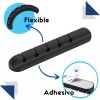 Veraly Organizador De Cables Adherible Silicón Oficina Hogar 1 Pz