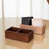 WAIT FLY Wooden Sugar Packet Holder Tea Bag Organizer 2