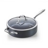 Cooks Standard 4-QT Nonstick Deep Sauté Pan with Lid, 10.5-inch