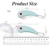 Bread Lame, 2PCS Ceramic Sourdough Lame Scoring Tool, Foldable Lame