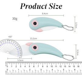 Bread Lame, 2PCS Ceramic Sourdough Lame Scoring Tool, Foldable Lame Bread Cutter, Portable Birdie Bread Lame for Yeast Bread Baking