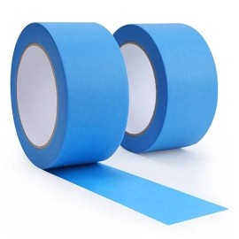 NoBrand Blue Painters Tape, 2 Bulk Pack 1.9 inch 55 Yards Paper Tape,Number of Items: 2
