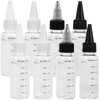 ULTECHNOVO 8 Pcs Graduated Oil Bottle Sensory Bottles Empty Mixing