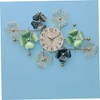 iplusmile Aluminum Clock Dial Replacement for DIY Projects Rose Gold