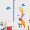 DaraBaby Vinil Infantil Estatura Jirafa Con Regla De Crecimiento012