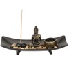 1 set Zen Buddhism Candlestick Incense Holder Furnishing Articles for